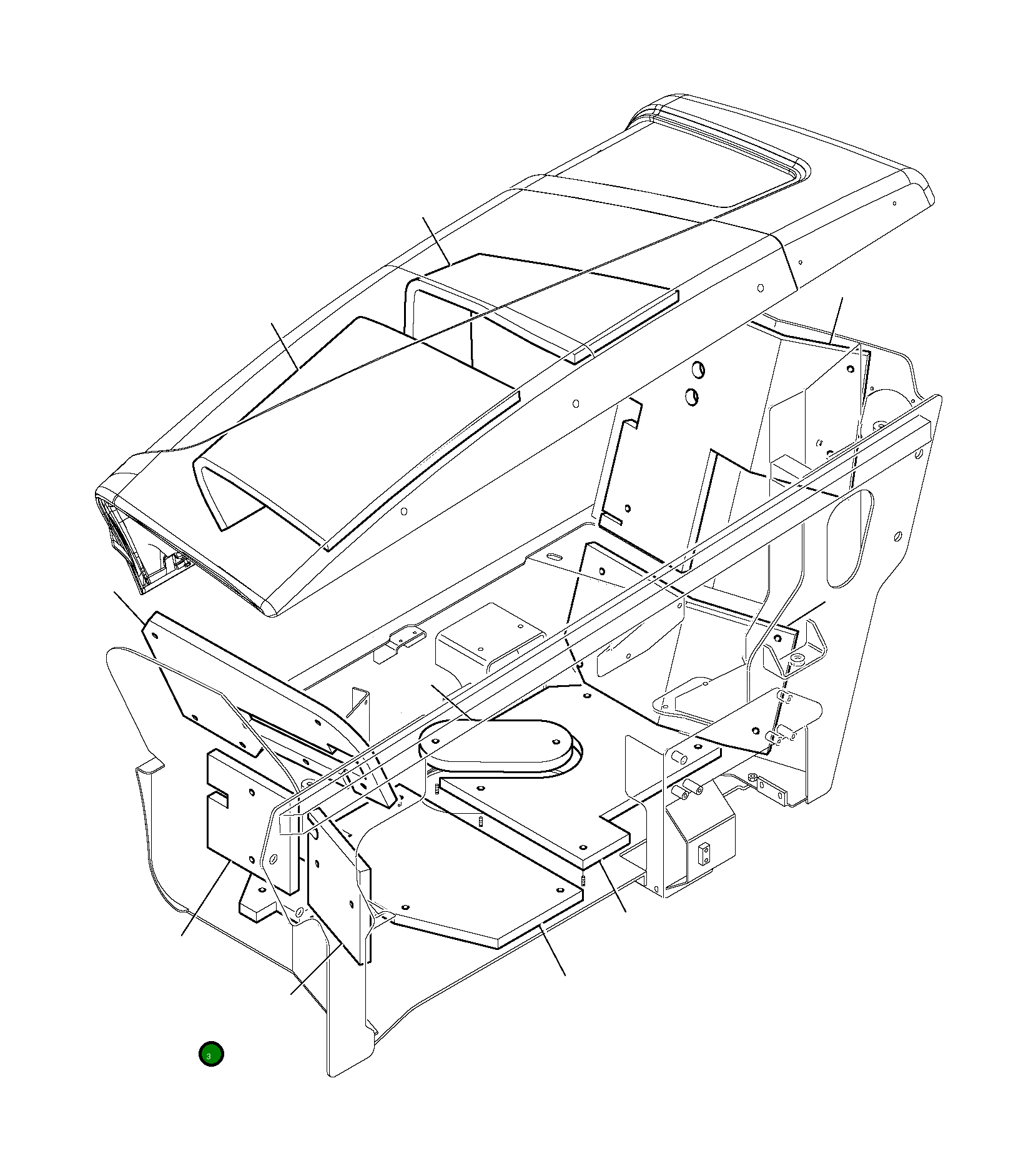 Лист 395-54-11P30 Komatsu