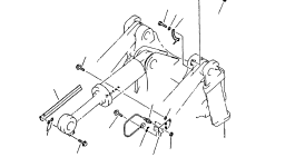 Кронштейн 424-44-21120 Komatsu