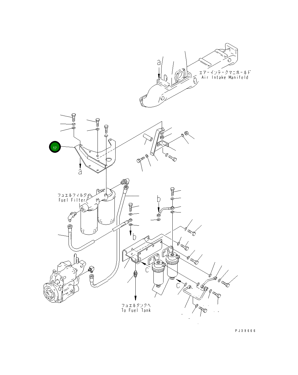Кронштейн 6711-11-4810 Komatsu