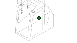 Кронштейн 20E-54-K6250 Komatsu