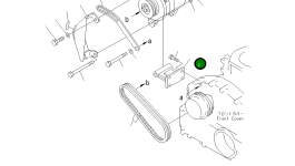 Кронштейн 6152-85-6311 Komatsu
