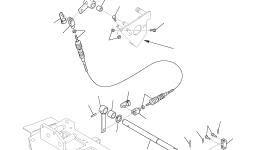 Палец 3F0581615 Komatsu