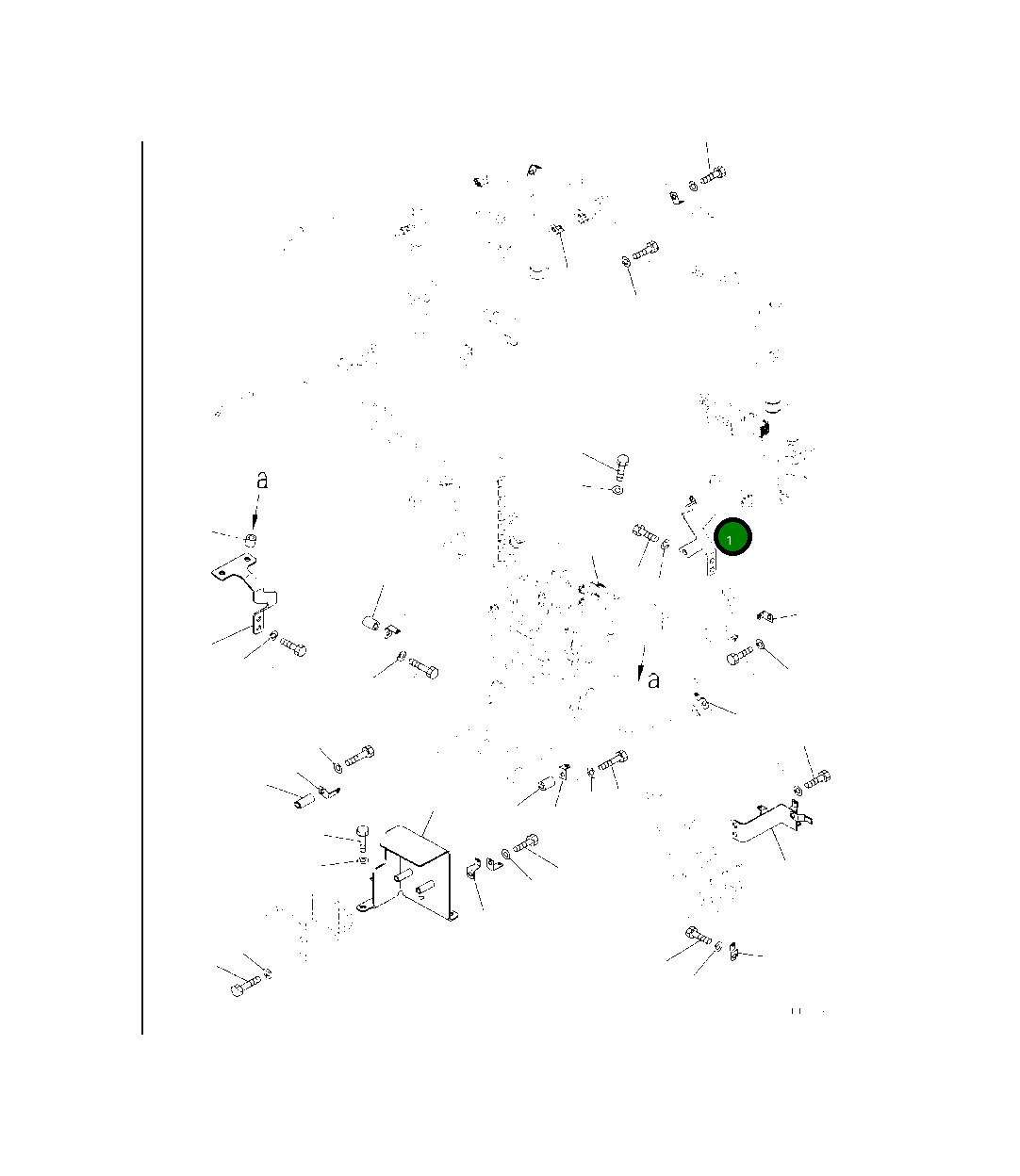 Кронштейн 2A6-06-11811 Komatsu