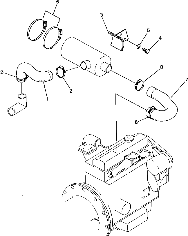 Шланг 363-01-13230 Komatsu
