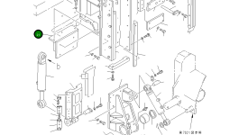 Кронштейн 26A-70-13460 Komatsu