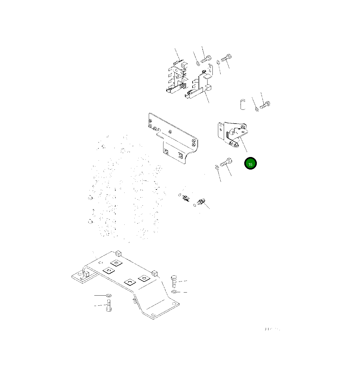 Кронштейн 208-62-27231 Komatsu