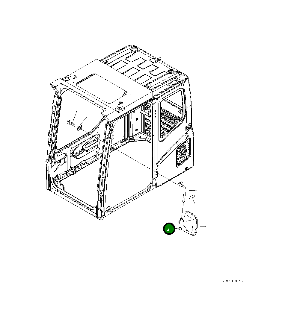 Колпак 21N-53-32120 Komatsu