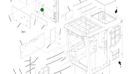 Клипса 4A1-53-12960 Komatsu