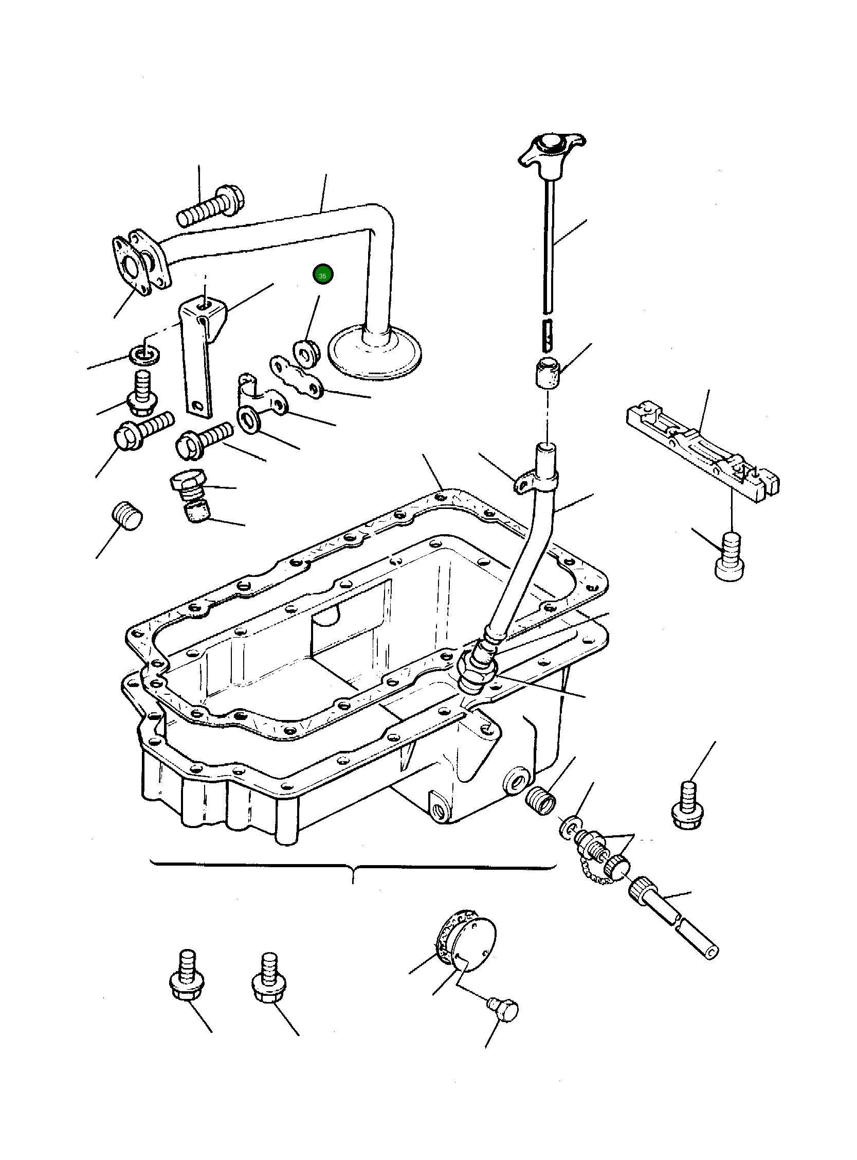 Опора 6810-21-6120 Komatsu