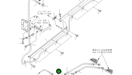 Кронштейн 569-95-84220 Komatsu