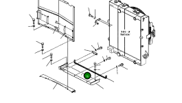 Кронштейн 419-03-B2370 Komatsu