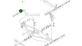 Палец 23D-27-11330 Komatsu