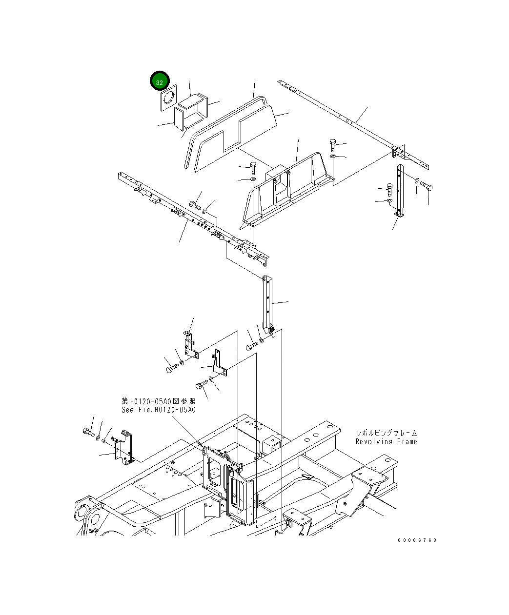 Лист 209-54-77262 Komatsu