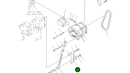 Кронштейн 6162-85-5210 Komatsu