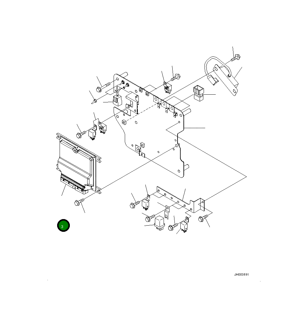 Контроллер 7835-45-4002 Komatsu
