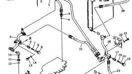 Трубка 21K-62-21515 Komatsu