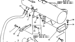 Кронштейн 2693-6-32840 Komatsu