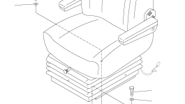 Опора 418-57-H1150 Komatsu