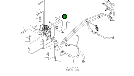 Кронштейн 20Y-06-K3410 Komatsu