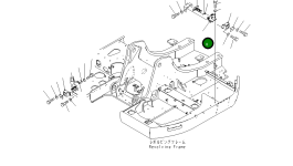 Кронштейн 22U-06-28110 Komatsu