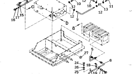 Кронштейн 145-Z79-7260 Komatsu