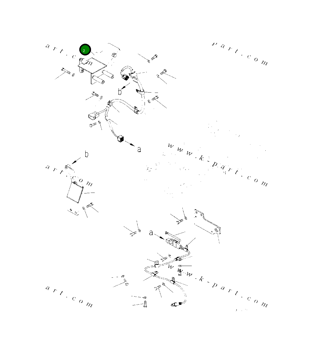 Кронштейн 419-06-62231 Komatsu