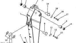 Палец 21N-947-1130 Komatsu
