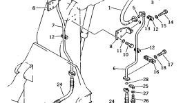 Трубка 209-62-53731 Komatsu