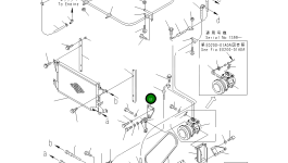 Кронштейн 567-07-73350 Komatsu