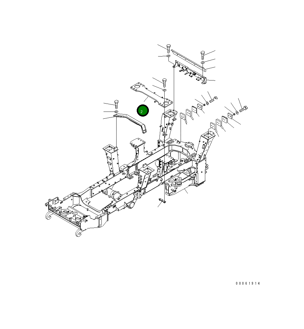 Крестовина 56D-46-21130 Komatsu