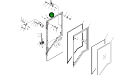 Лист 426-56-31271 Komatsu