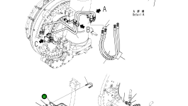 Кронштейн 561-43-84810 Komatsu