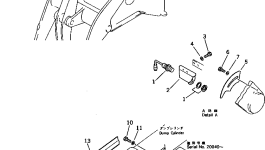Опора 418-43-19120 Komatsu