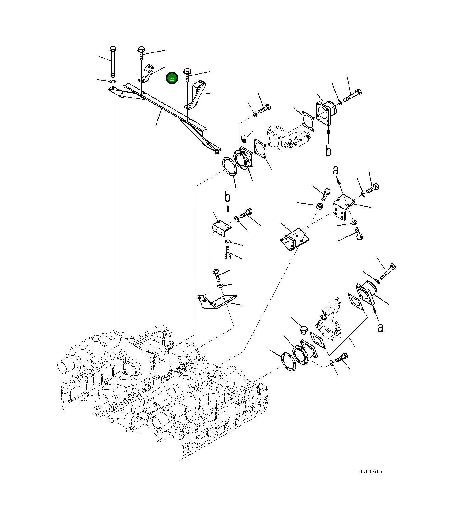 Кронштейн 561-88-81621 Komatsu