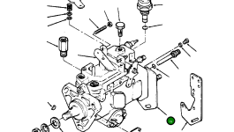 Кронштейн 1240 751 H1 Komatsu