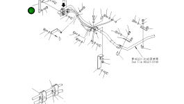 Кронштейн 209-62-41851 Komatsu