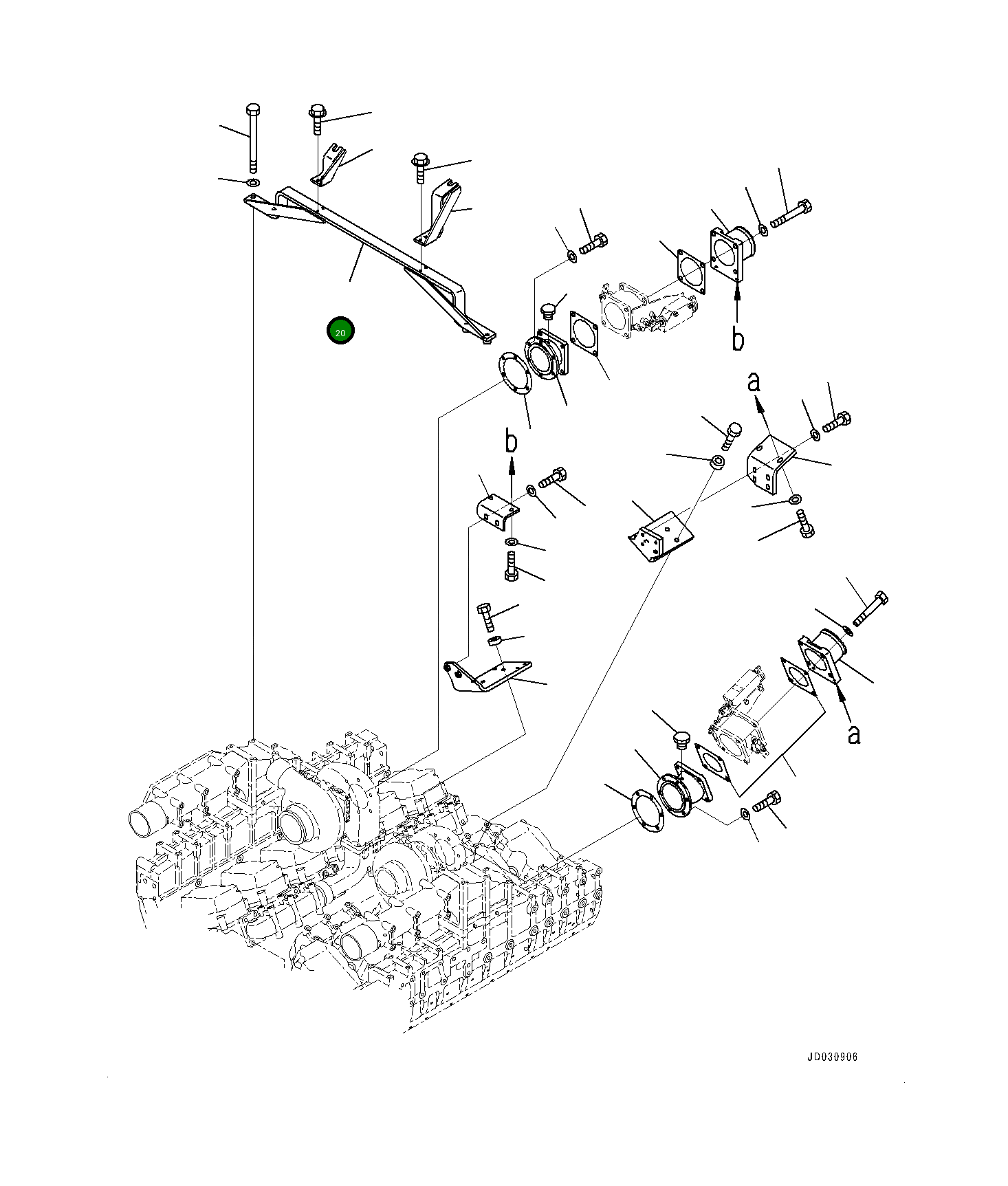 Кронштейн 561-88-81610 Komatsu