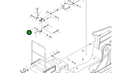 Палец 21T-04-31950 Komatsu