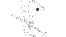 Палец 208-70-31190 Komatsu