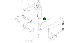 Лист 208-54-42931 Komatsu