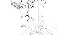 Кронштейн 561-88-86350 Komatsu