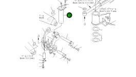 Палец 22F-70-11522 Komatsu