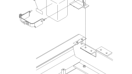 Наклейка 09642-11000 Komatsu