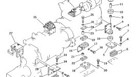 Кронштейн 23D-01-11340 Komatsu