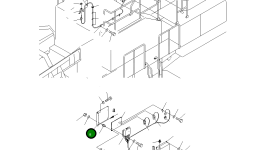 Кронштейн 8221-06-1550 Komatsu