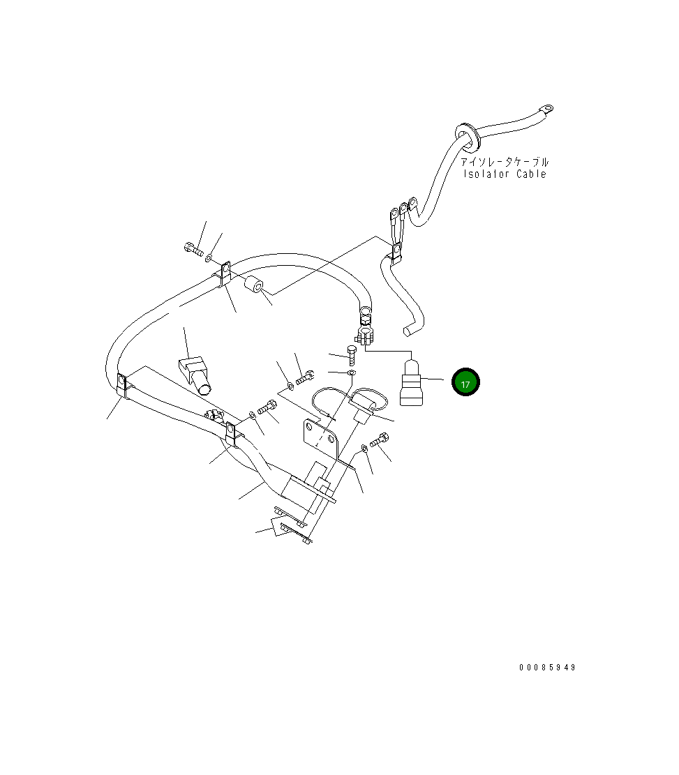 Колпак 21T-06-35380 Komatsu