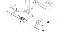 Палец 22L-09-R2760 Komatsu