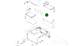 Лист 208-54-41260 Komatsu
