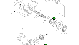 Коническая пара в сборе 19M-22-11600 Komatsu