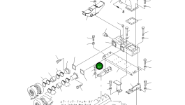 Кронштейн 6215-11-4570 Komatsu